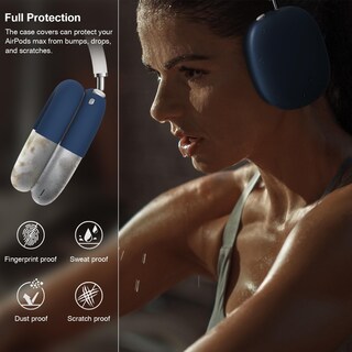Foto 5 | Funda de Silicona para Airpods Max Brg - Venta Internacional