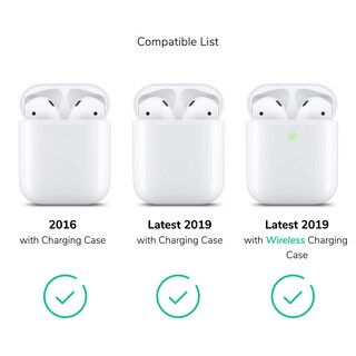 Foto 2 | Funda Protectora para Airpods Gmyle Silicone Azul Marino - Venta Internacional