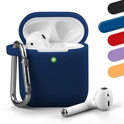 Foto 6 pulgar | Funda Protectora para Airpods Gmyle Silicone Azul Marino - Venta Internacional