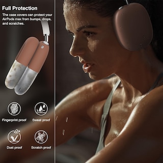 Foto 5 | Funda de Silicona para Airpods Max Brg - Venta Internacional