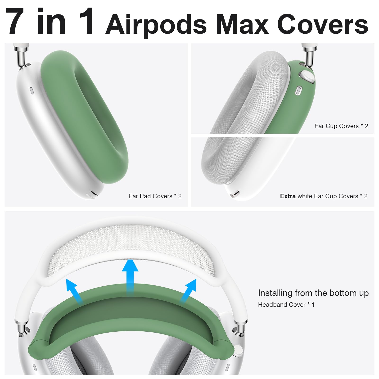 Foto 2 | Funda de Silicona para Airpods Max Brg - Venta Internacional