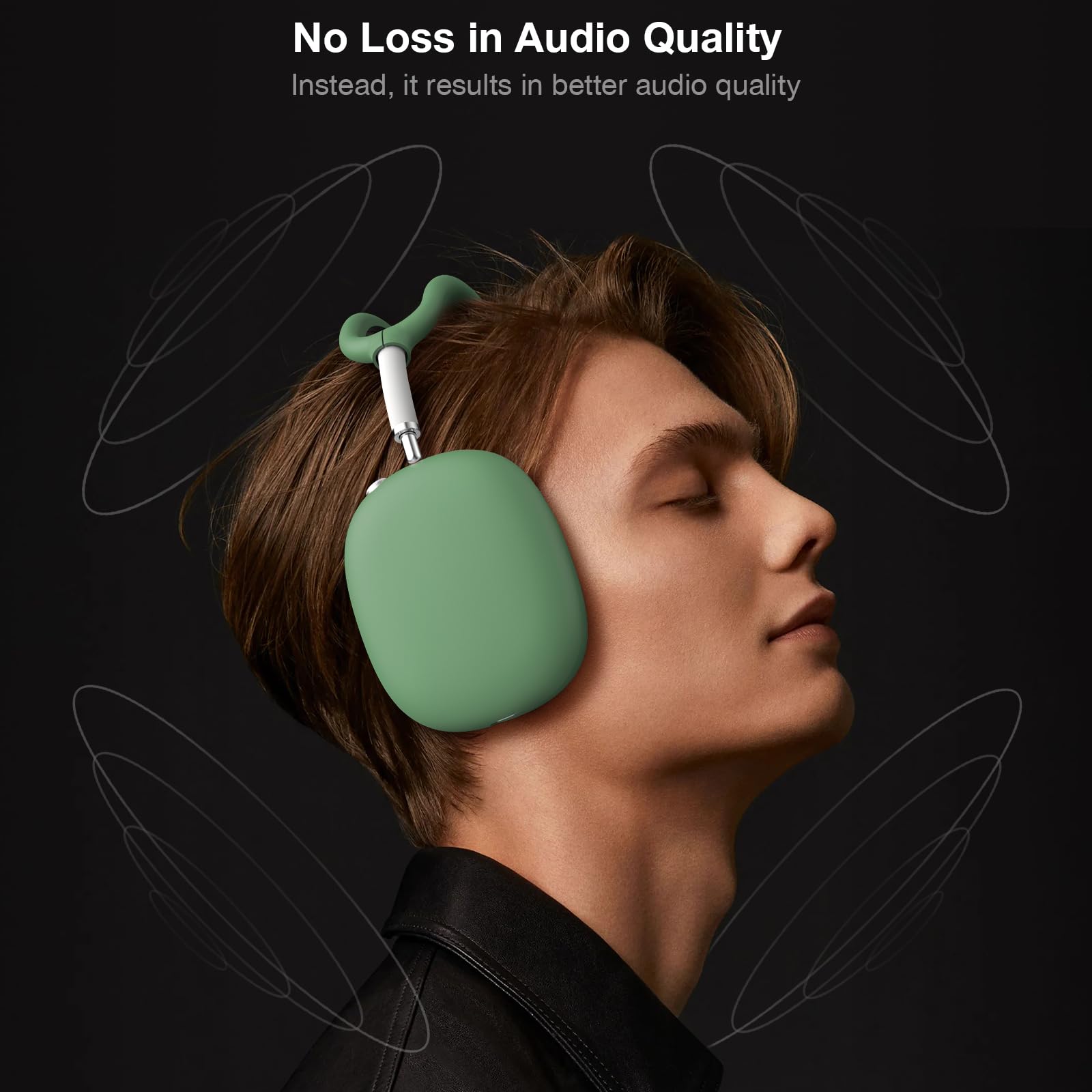 Foto 3 | Funda de Silicona para Airpods Max Brg - Venta Internacional
