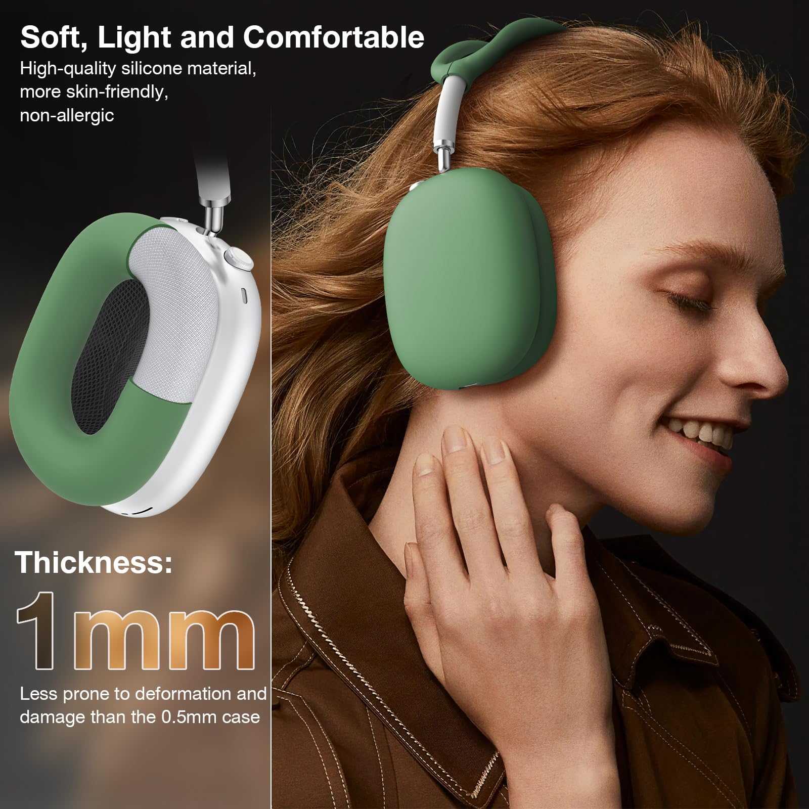 Foto 4 | Funda de Silicona para Airpods Max Brg - Venta Internacional