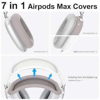 Foto 2 | Funda de Silicona para Airpods Max Brg - Venta Internacional
