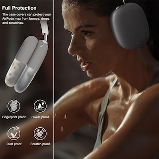 Foto 5 | Funda de Silicona para Airpods Max Brg - Venta Internacional