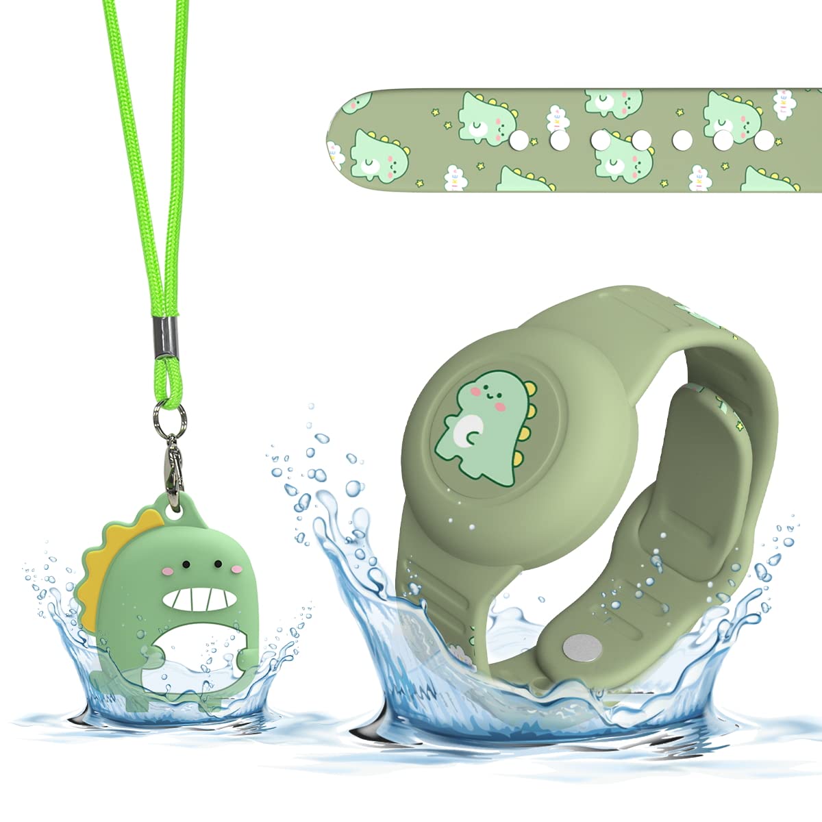 Foto 2 pulgar | Pulsera Airtag para Niños Y Collar Airtag Zoicip - Venta Internacional