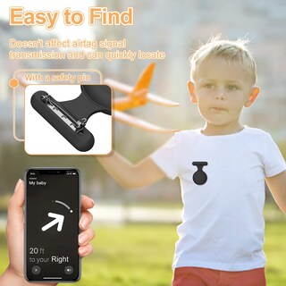 Foto 2 | Soporte para Airtag Suihuoji Para Niños Impermeable Con Broche De Alfiler - Venta Internacional