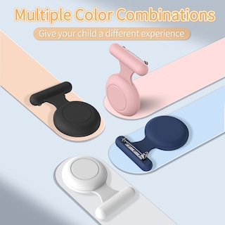Foto 7 | Soporte para Airtag Suihuoji Para Niños Impermeable Con Broche De Alfiler - Venta Internacional