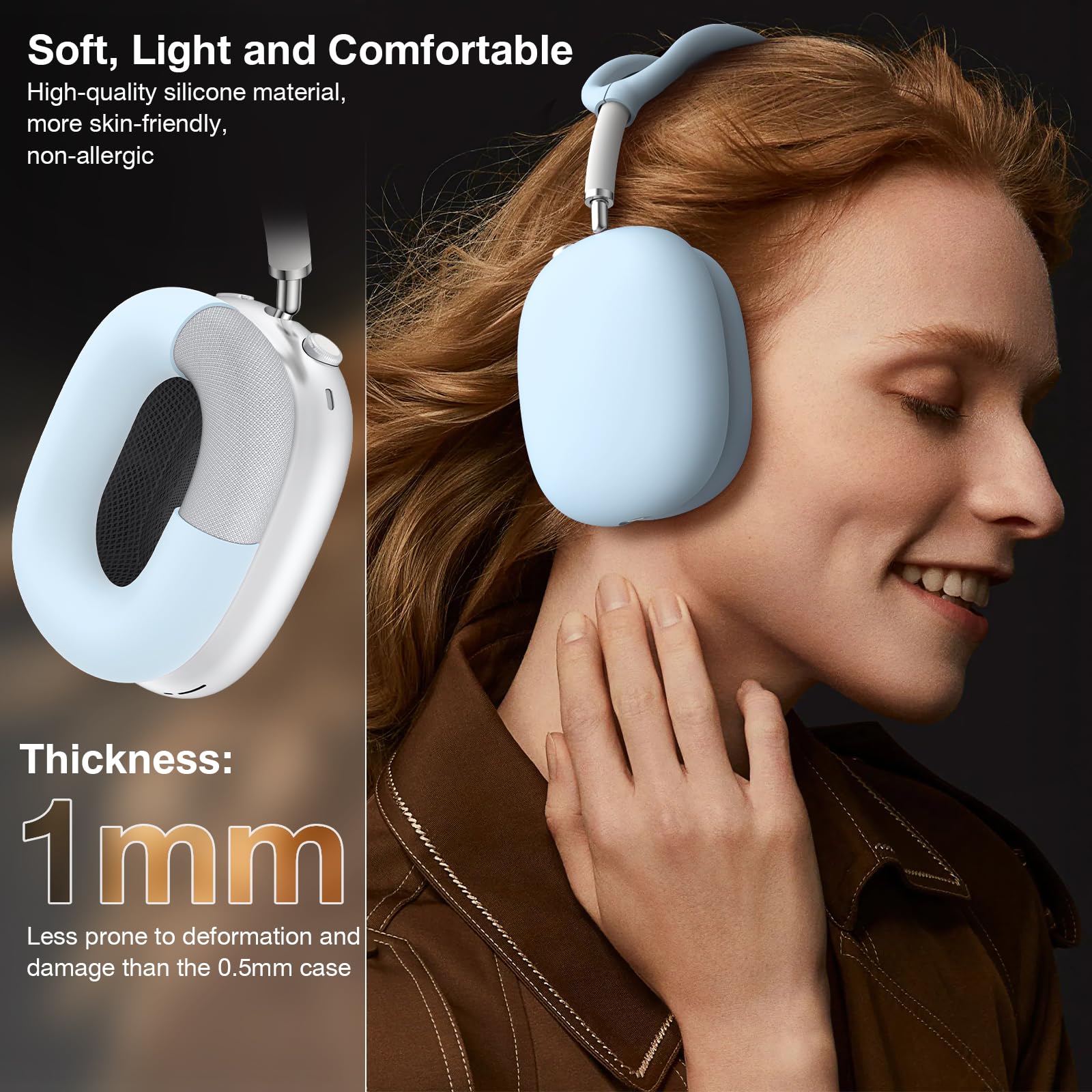 Foto 4 | Fundas de Silicona para Airpods Max Brg 7 en 1 - Venta Internacional
