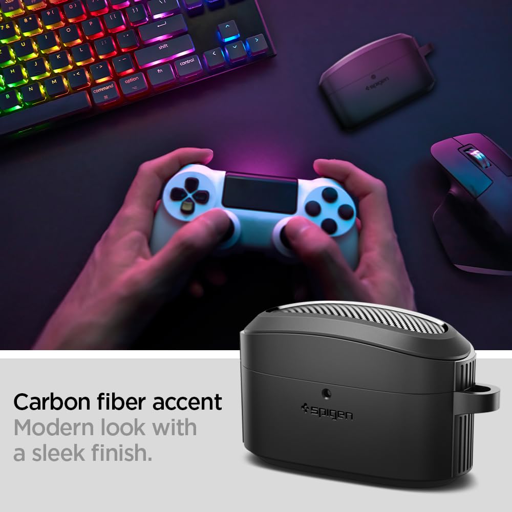 Foto 4 pulgar | Funda Spigen Rugged Armor para Sony WF-1000XM5 - Venta Internacional