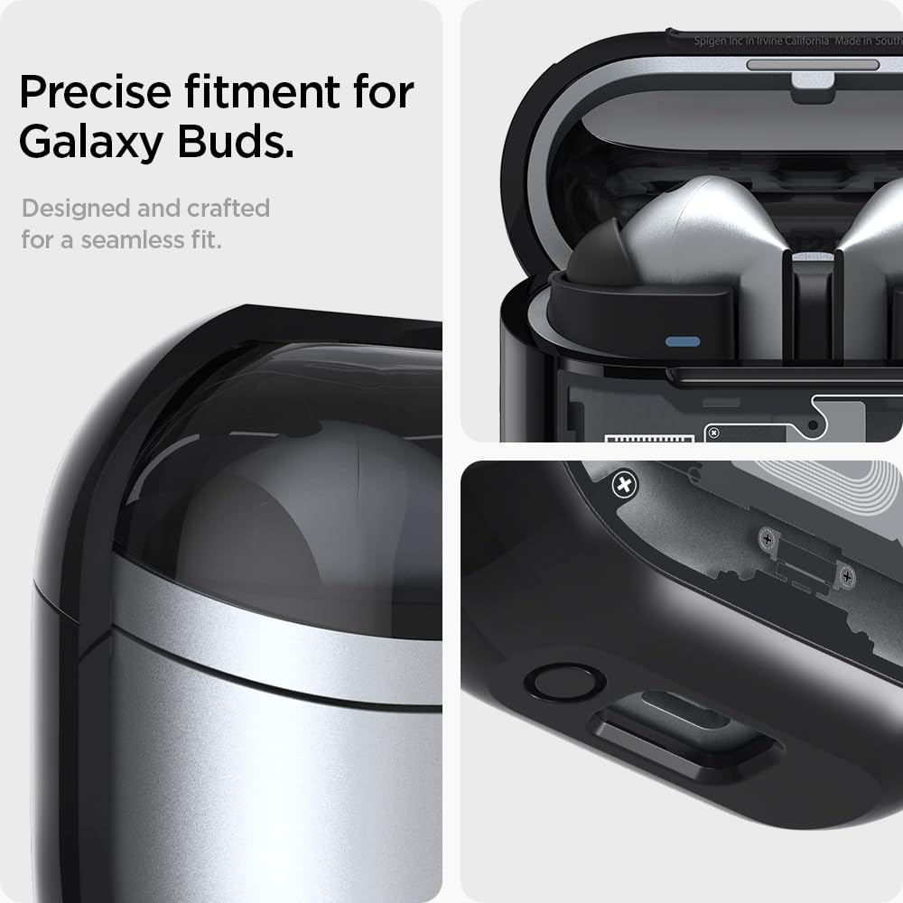 Foto 7 pulgar | Funda Protectora Spigen Ultra Hybrid para Samsung Galaxy Buds3 Pro y Galaxy Buds 3 - Venta Internacional