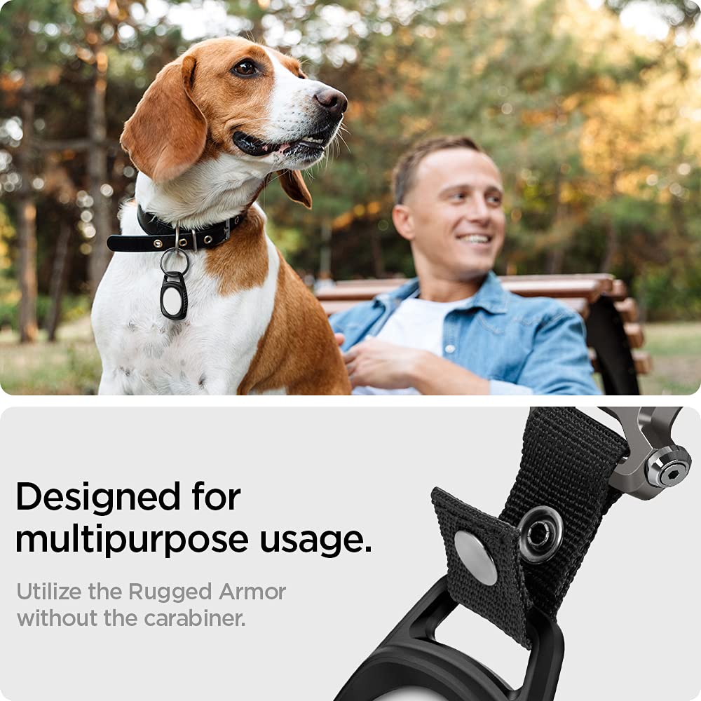 Foto 6 pulgar | Funda para Airtag Spigen Rugged Armor Apple Airtag - Venta Internacional