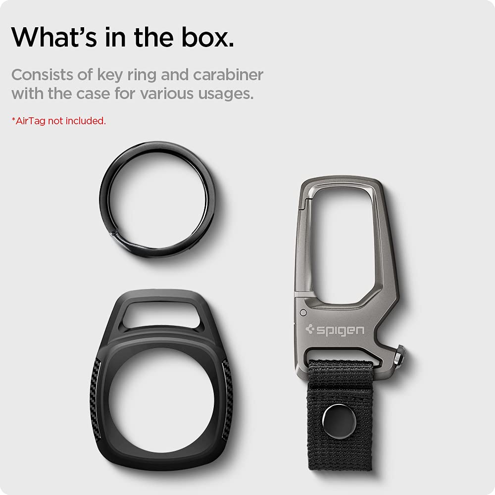 Foto 8 pulgar | Funda para Airtag Spigen Rugged Armor Apple Airtag - Venta Internacional