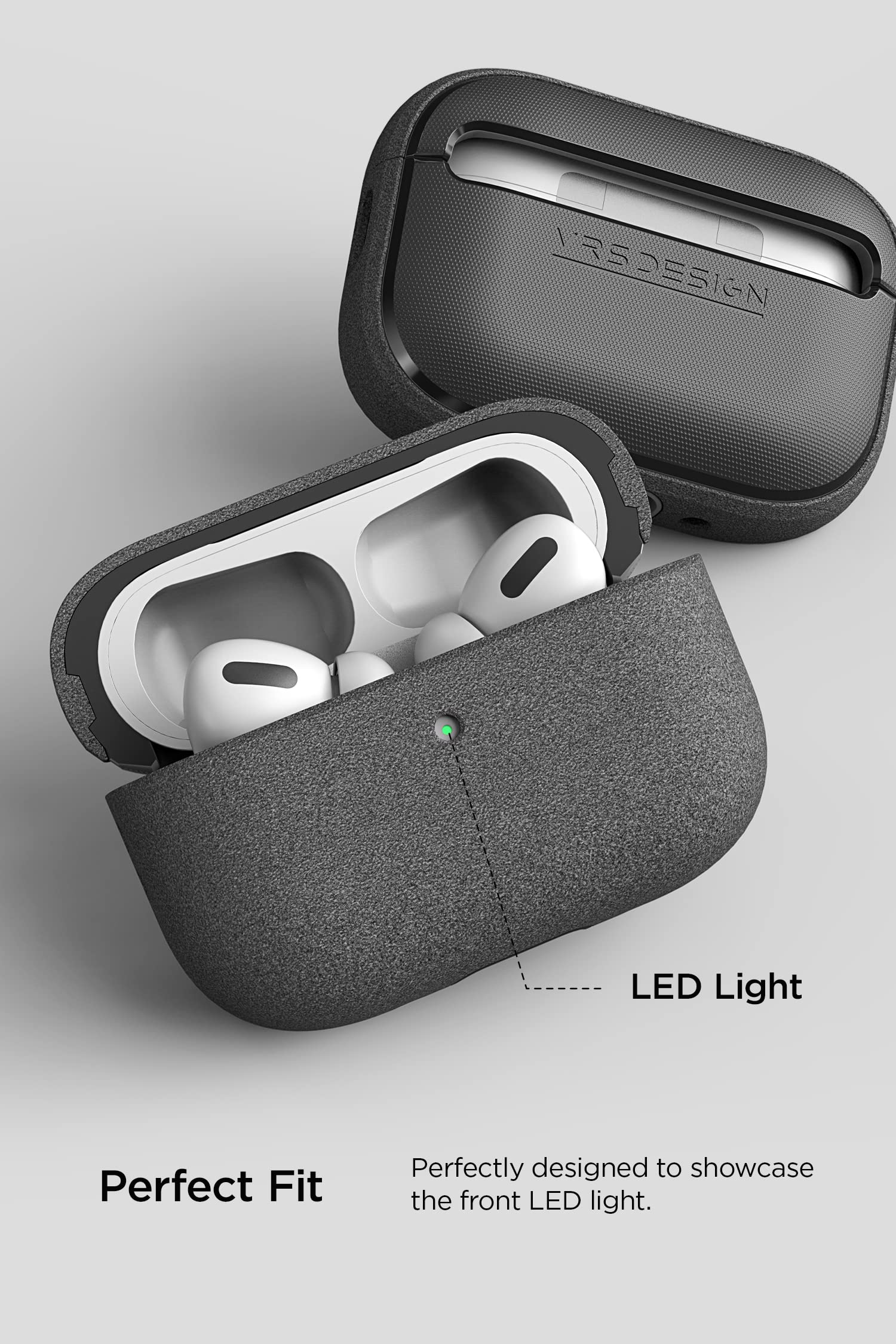 Foto 3 pulgar | Funda VRS Design Modern para Apple AirPods Pro de 1a y 2a Generación - Venta Internacional
