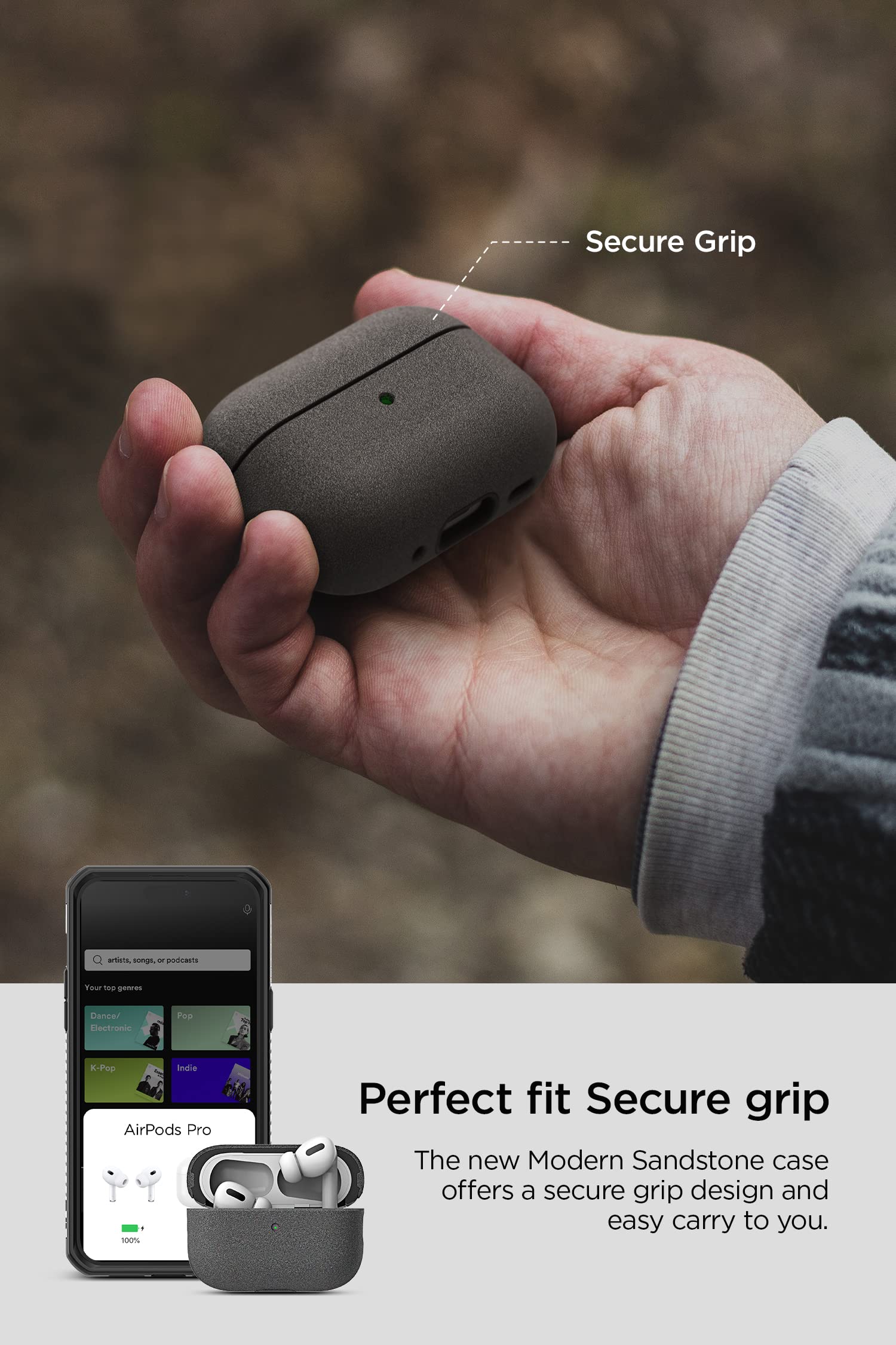 Foto 6 | Funda VRS Design Modern para Apple AirPods Pro de 1a y 2a Generación - Venta Internacional