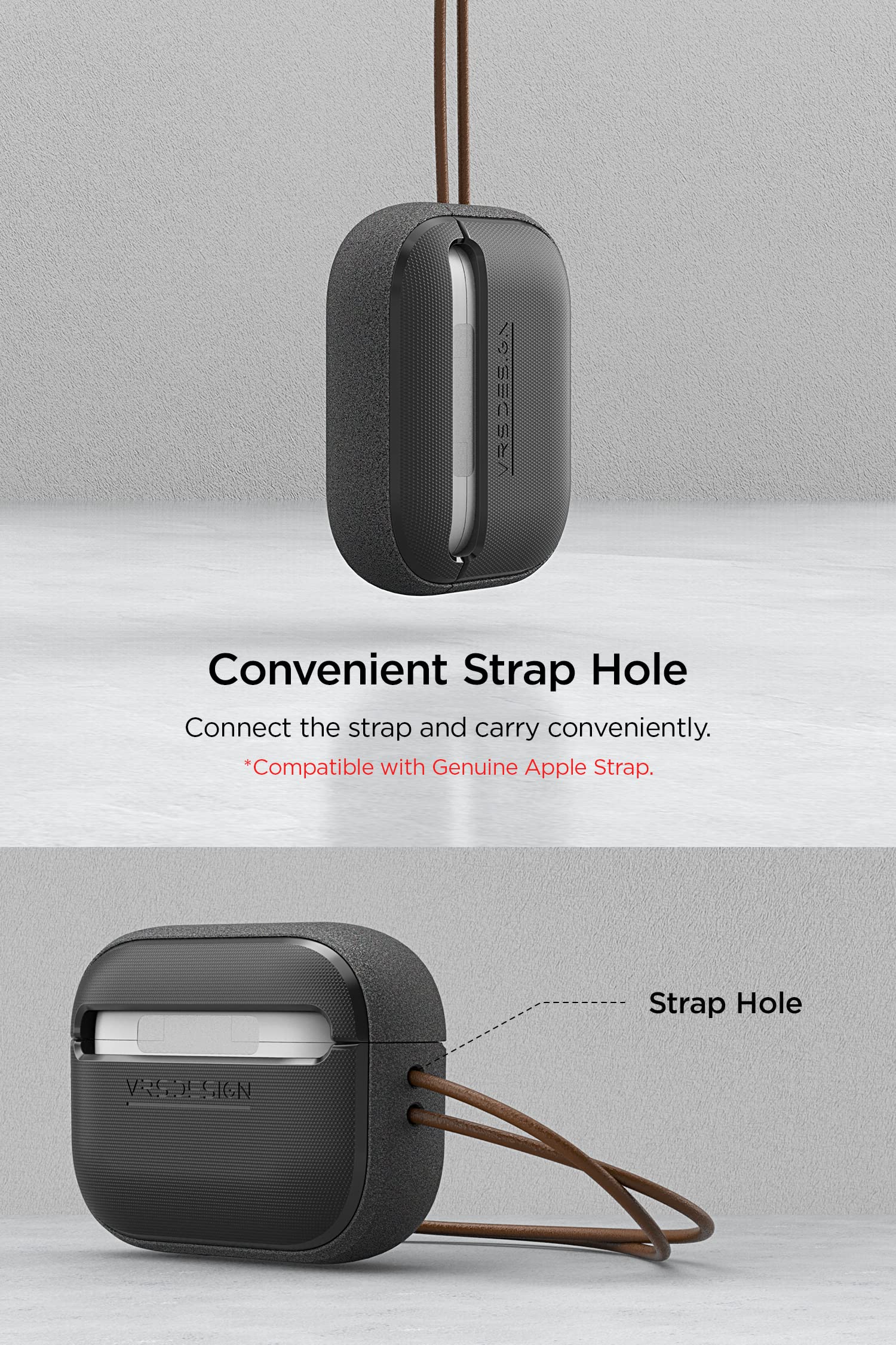 Foto 7 | Funda VRS Design Modern para Apple AirPods Pro de 1a y 2a Generación - Venta Internacional