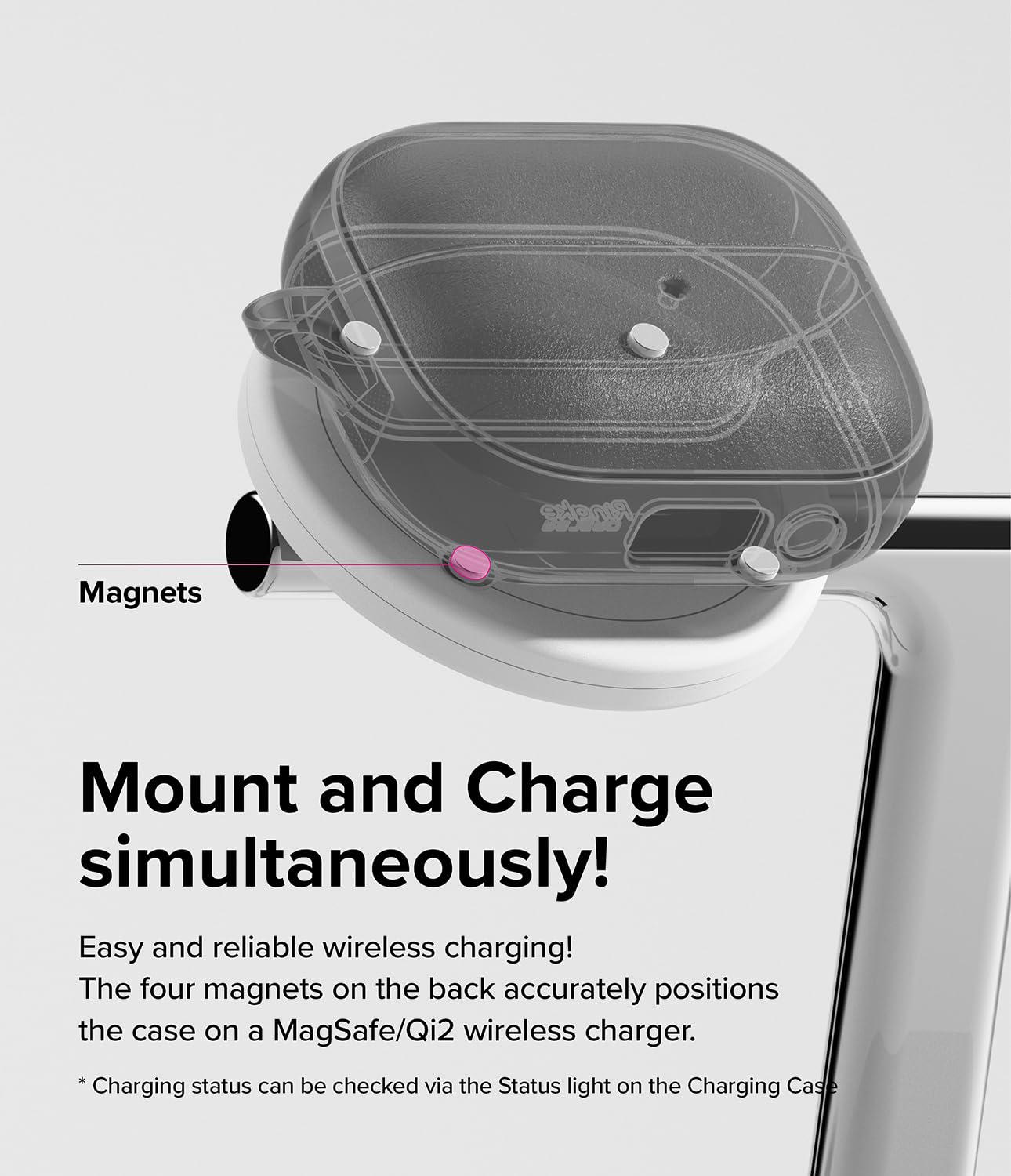Foto 4 pulgar | Funda Magnética Ringke Onyx Compatible Con Samsung Galaxy Buds 3 - Venta Internacional.