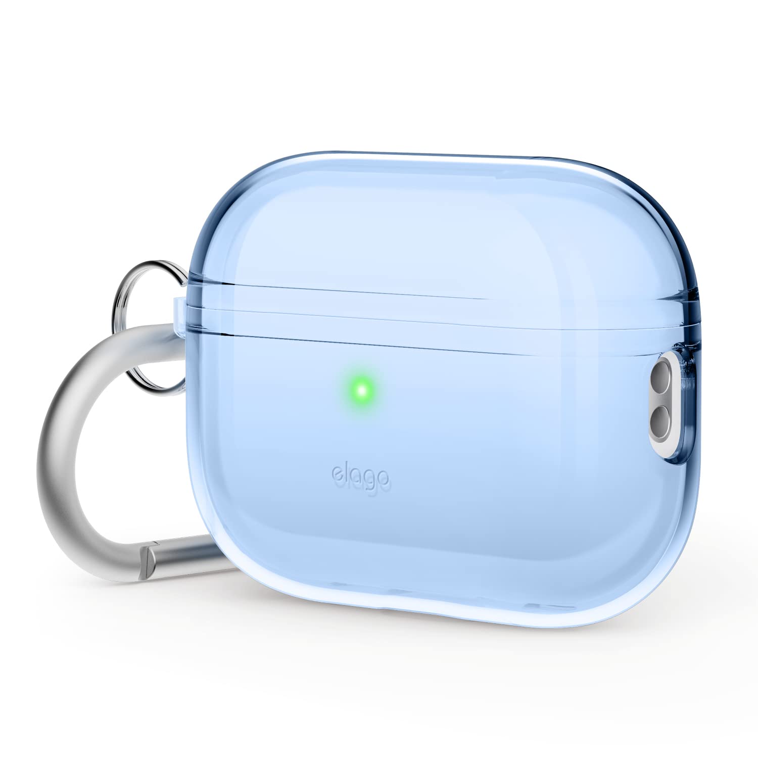 Foto 2 pulgar | Funda Elago Compatible Con Airpods Pro De Segunda Generación, Transparente, Azul Aguamarina - Venta Internacional.