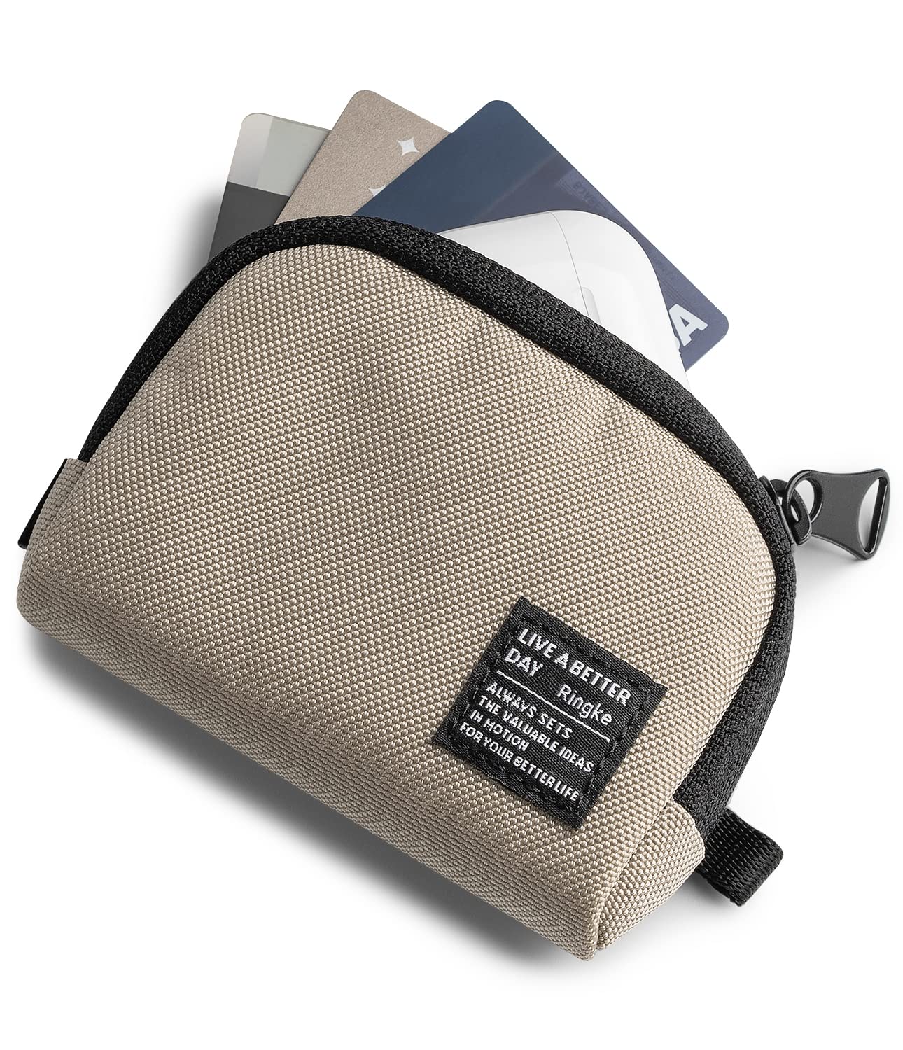 Minibolsa Pouch Ringke Con Medio Bolsillo Para Airpods Pro De Segunda Generación - Venta Internacional.