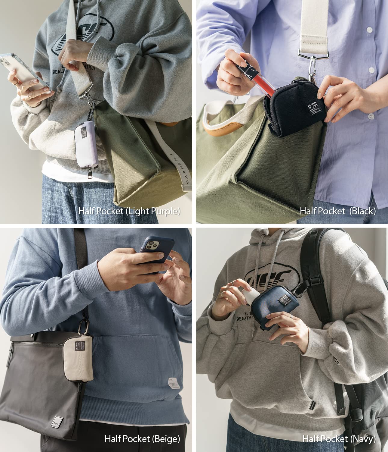 Foto 7 pulgar | Minibolsa Pouch Ringke Con Medio Bolsillo Para Airpods Pro De Segunda Generación - Venta Internacional.