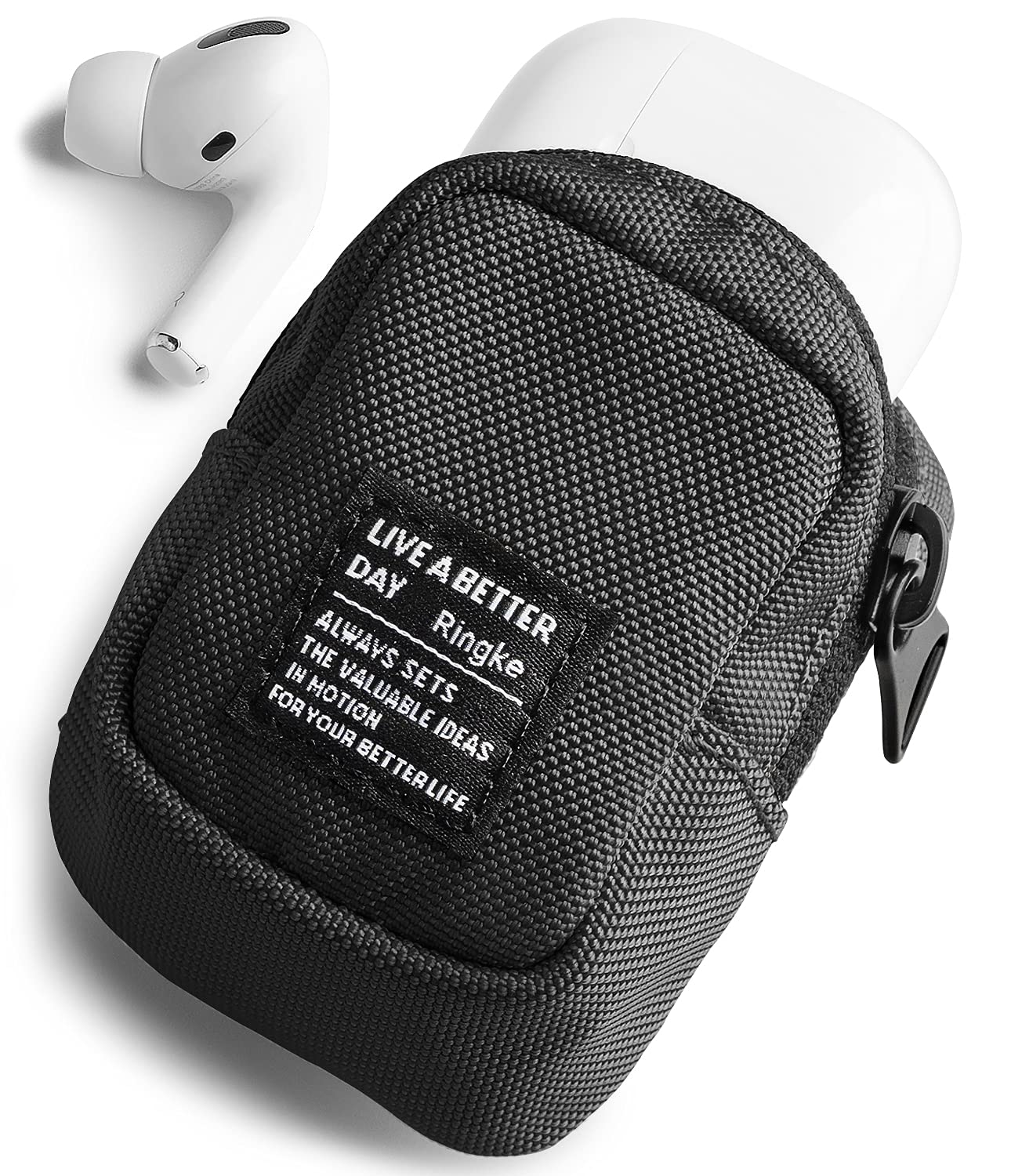 Foto 2 pulgar | Pouch Bag Ringke Mini Pouch Block Para Airpods Pro De 2.ª Generación - Venta Internacional.