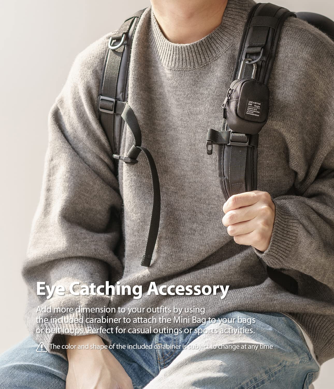 Foto 5 pulgar | Pouch Bag Ringke Mini Pouch Block Para Airpods Pro De 2.ª Generación - Venta Internacional.