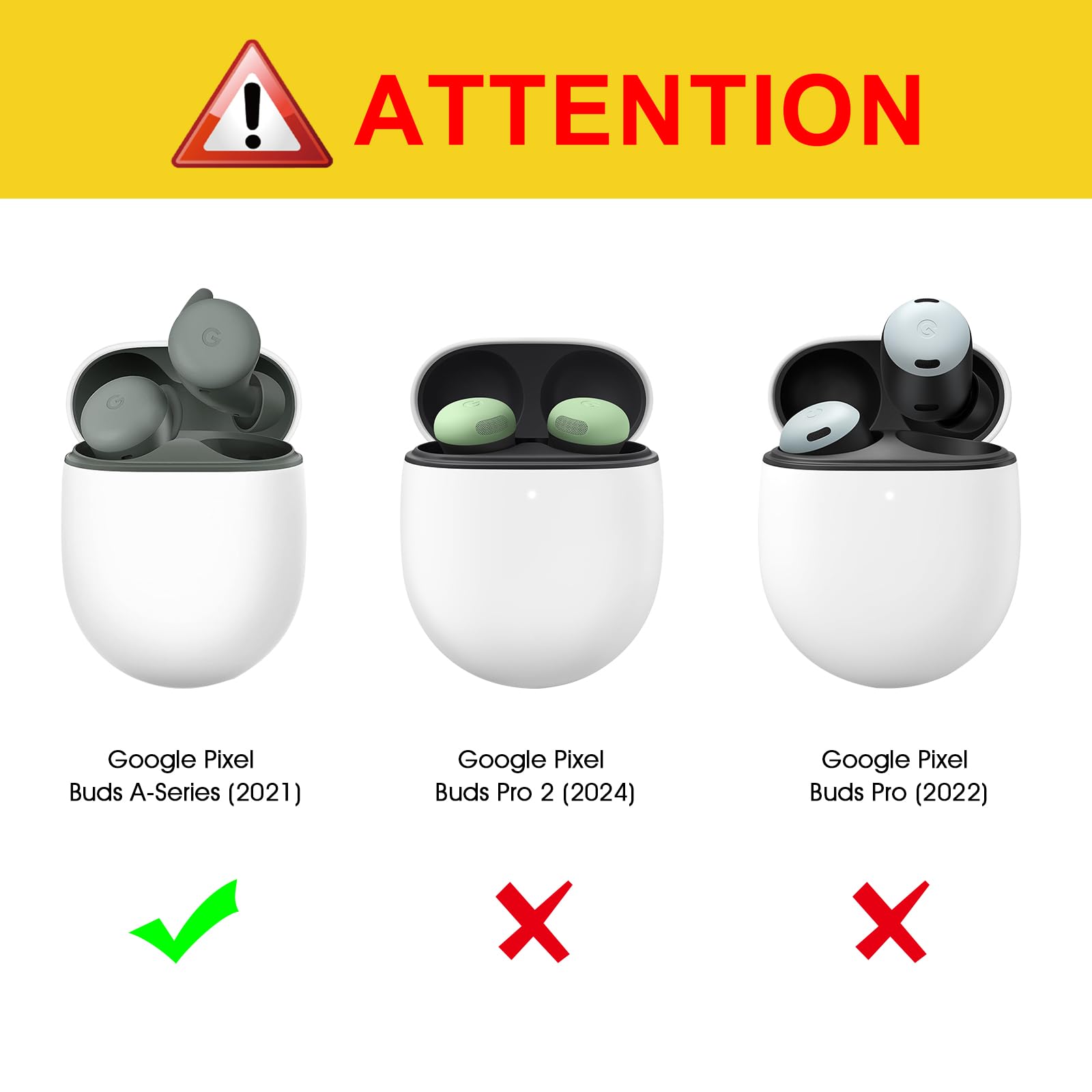 Foto 2 | Funda Protectora Fintie Para Pixel Buds A-series /pixel Buds 2 - Venta Internacional.
