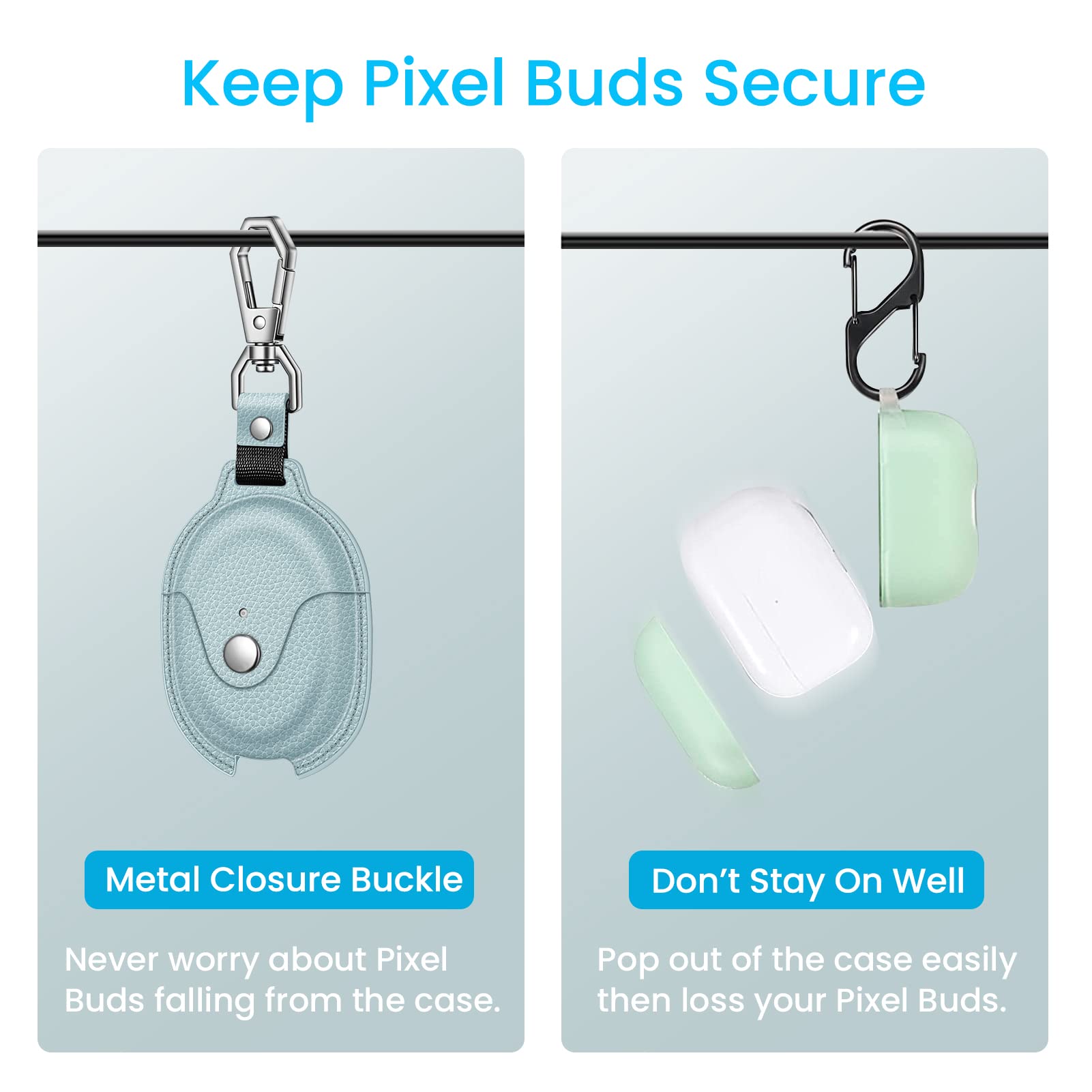 Foto 5 pulgar | Funda Protectora Fintie Para Pixel Buds A-series /pixel Buds 2 - Venta Internacional.