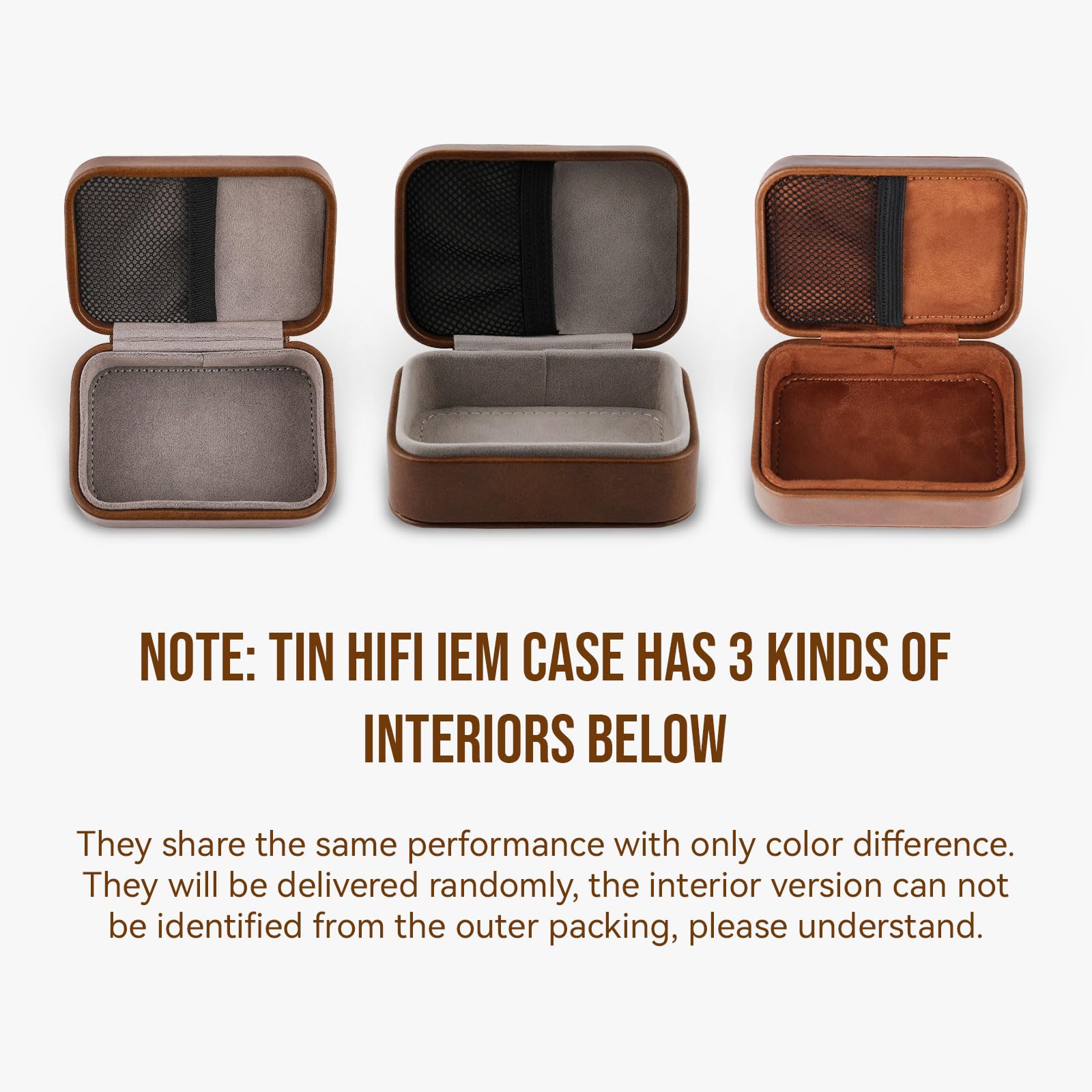 Foto 3 pulgar | Funda De Almacenamiento Linsoul Tin Hifi Portátil De Piel Sintética Para T2 T3 T2 Pro - Venta Internacional.