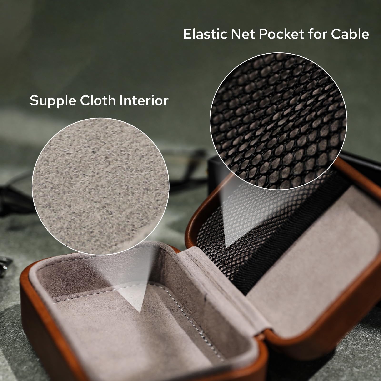 Foto 5 pulgar | Funda De Almacenamiento Linsoul Tin Hifi Portátil De Piel Sintética Para T2 T3 T2 Pro - Venta Internacional.