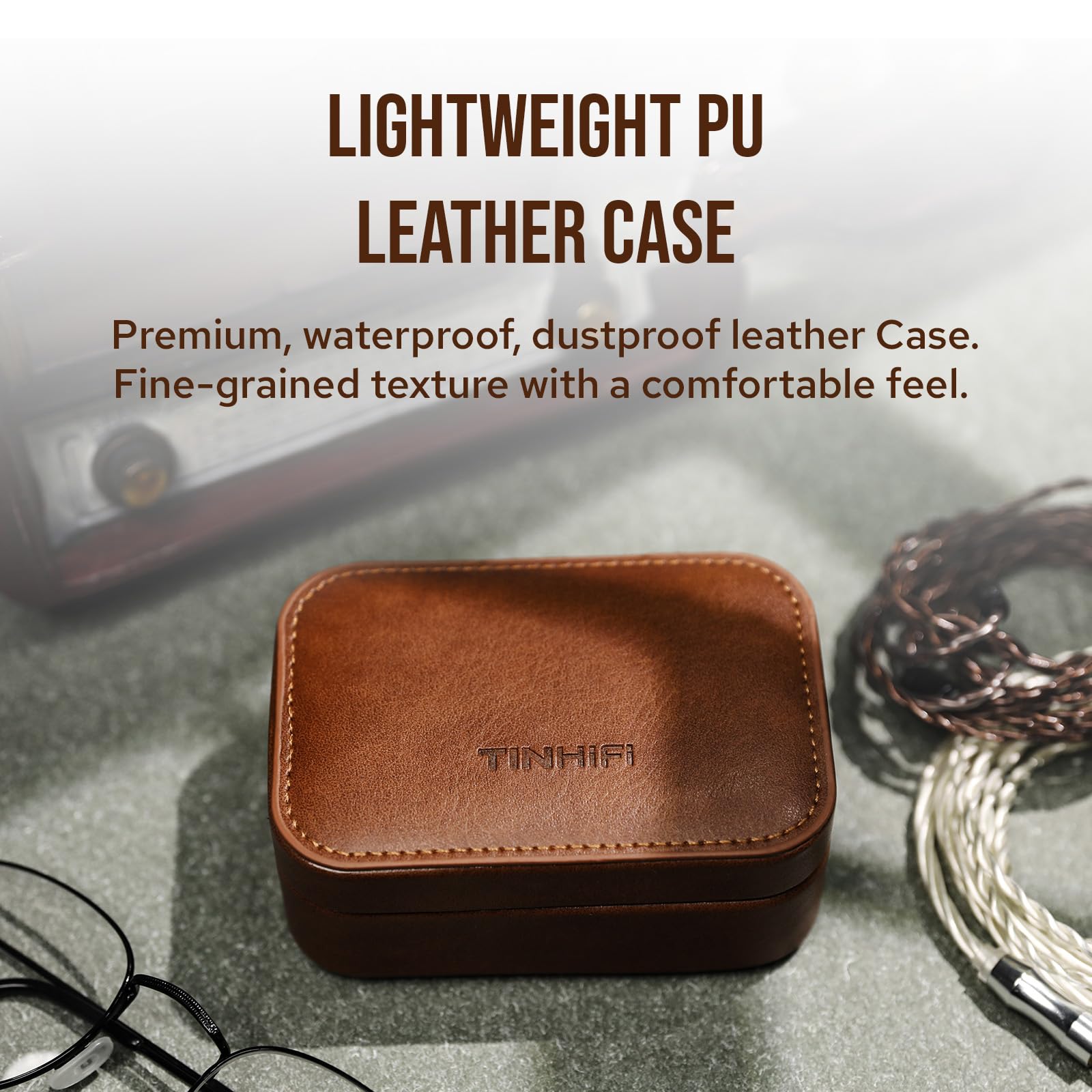 Foto 6 pulgar | Funda De Almacenamiento Linsoul Tin Hifi Portátil De Piel Sintética Para T2 T3 T2 Pro - Venta Internacional.