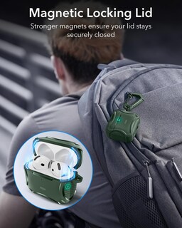 Foto 4 | Funda para AirPods 4.a Generación ESR Verde - Venta Internacional