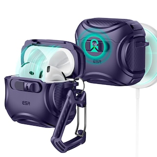 Foto 1 | Funda para AirPods 4.a Generación ESR Morado - Venta Internacional