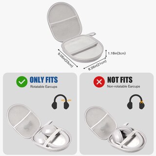 Foto 3 | Funda para Auriculares Procase Hard Universal Sony Jbl Tozo Gris - Venta Internacional