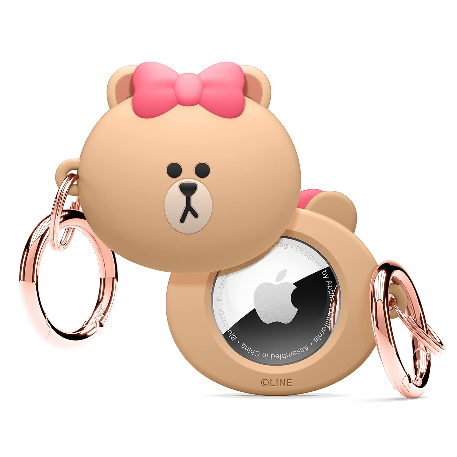 Funda De Silicona Elago L Line Friends Compatible Con Apple Airtag - Venta Internacional. $645