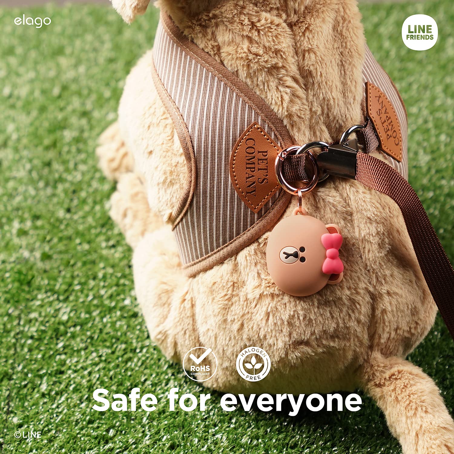 Foto 6 pulgar | Funda De Silicona Elago L Line Friends Compatible Con Apple Airtag - Venta Internacional.