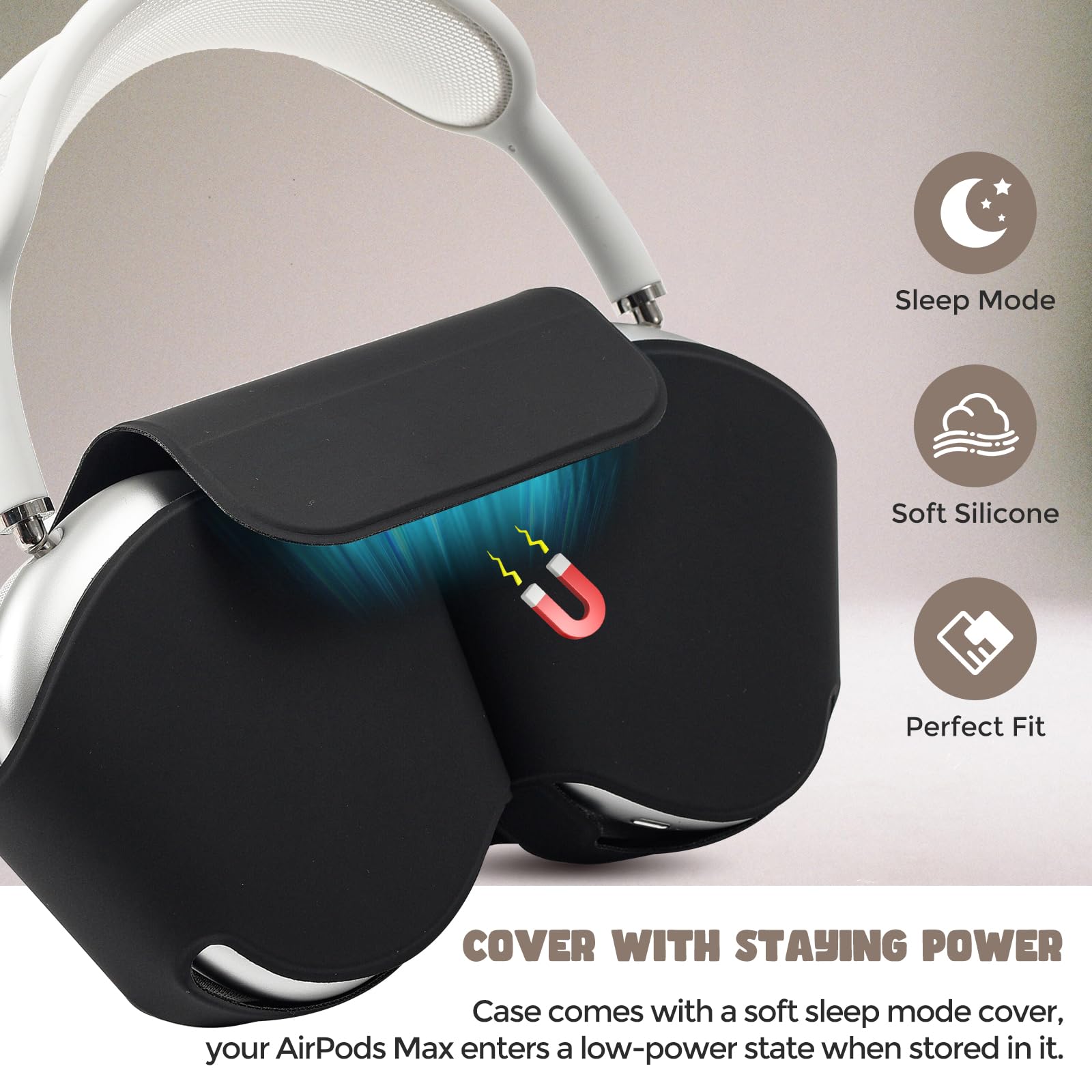 Foto 3 pulgar | Funda De Transporte Procase Para Airpods Max Con Funda Para Modo De Reposo - Venta Internacional.