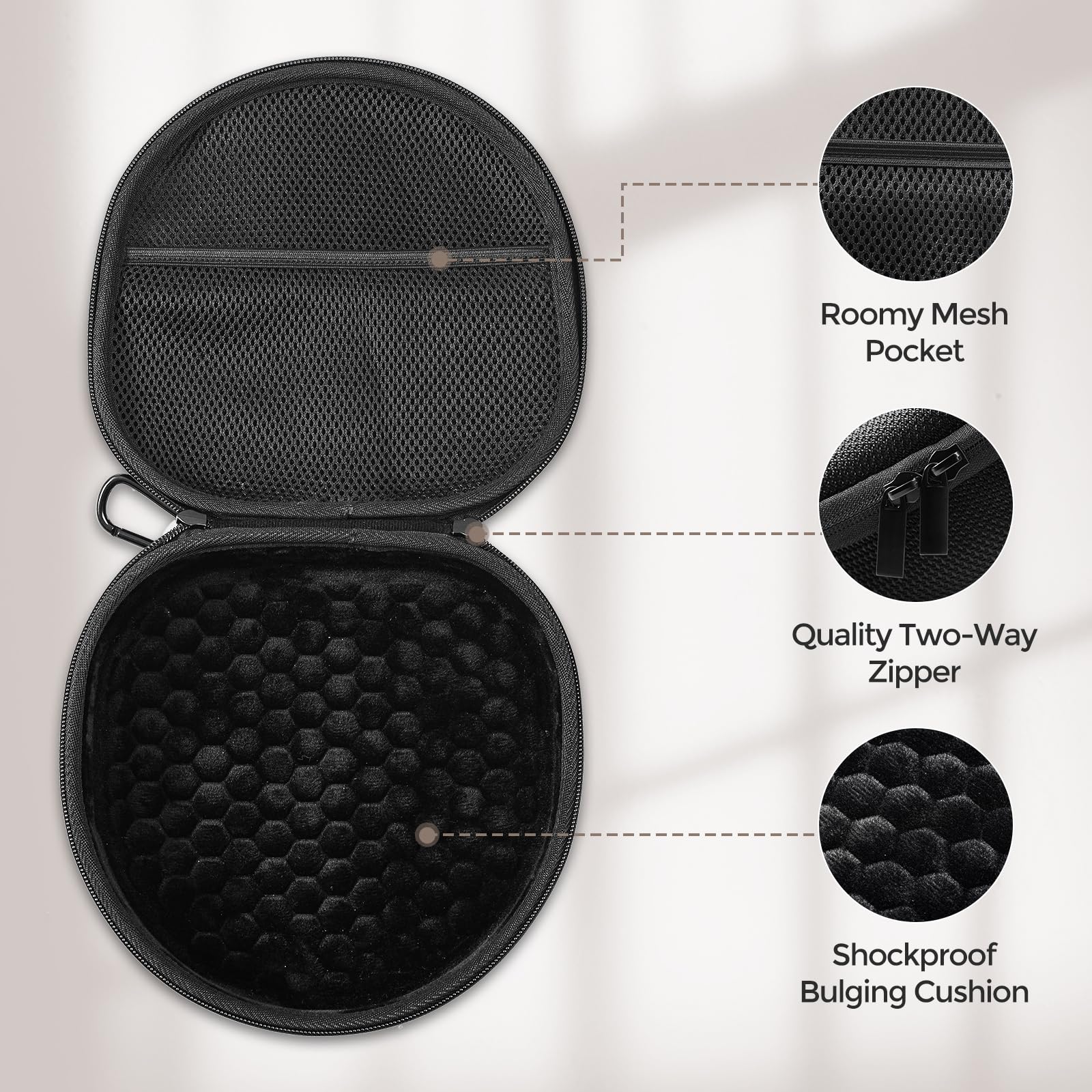 Foto 4 pulgar | Funda De Transporte Procase Para Airpods Max Con Funda Para Modo De Reposo - Venta Internacional.