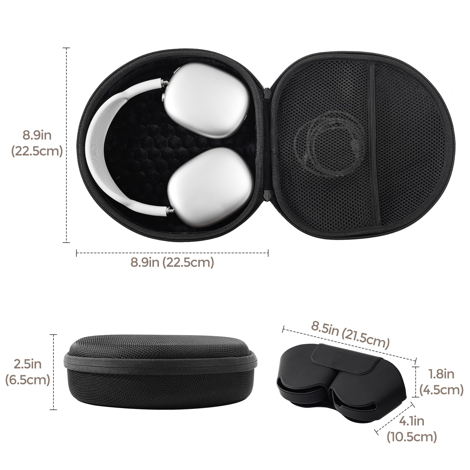 Foto 6 pulgar | Funda De Transporte Procase Para Airpods Max Con Funda Para Modo De Reposo - Venta Internacional.