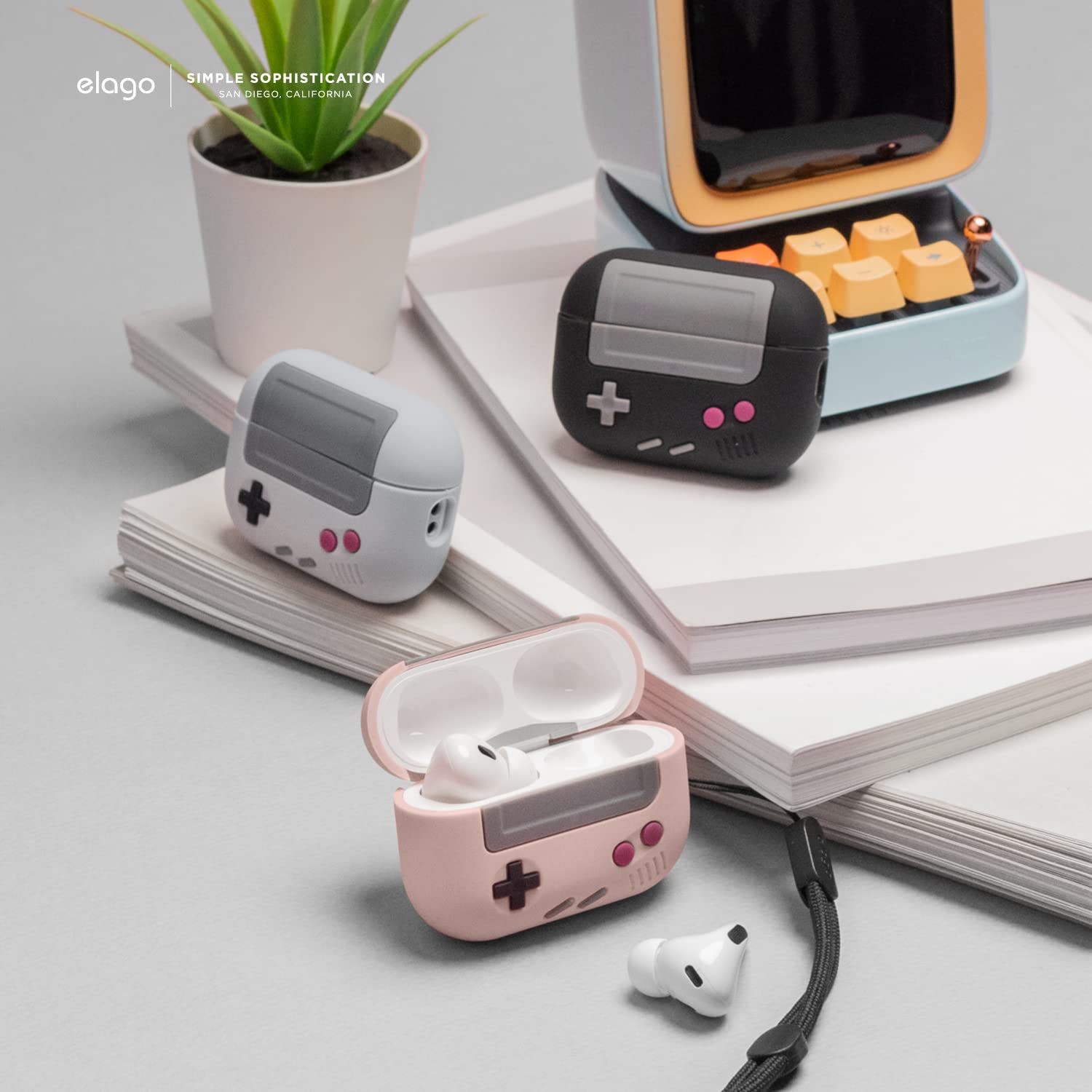 Foto 6 pulgar | Funda Elago Aw5 Compatible Con Apple Airpods Pro De Segunda Generación - Venta Internacional.
