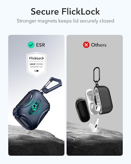 Foto 3 | Funda Para Airpods Pro Esr Cyber Series Azul - Venta Internacional.