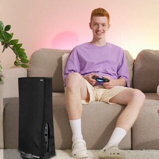 Foto 4 | Funda Resistente Al Polvo Y El Agua Para Play Station 5 Lab.g Negro