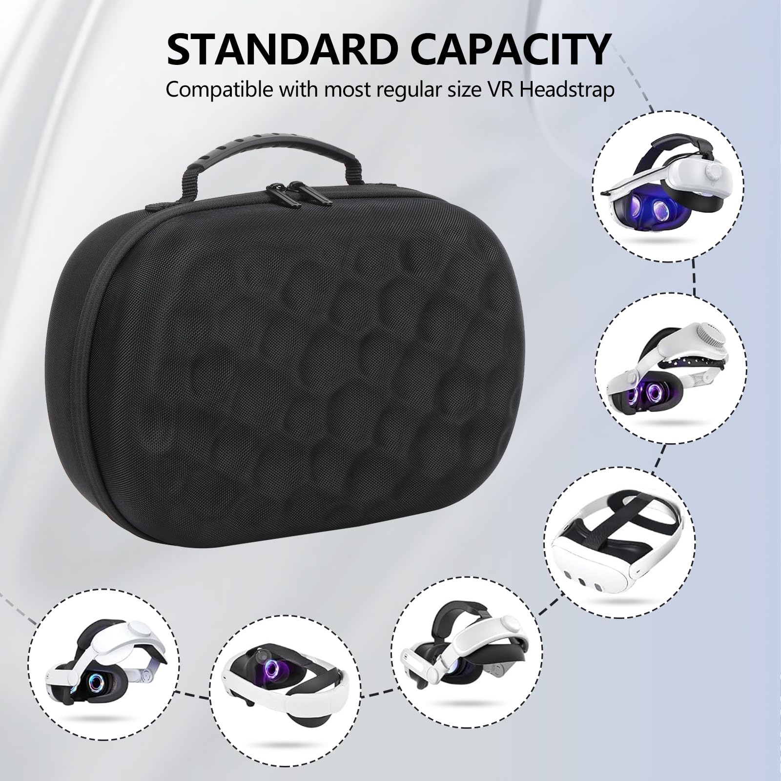 Foto 3 pulgar | Funda De Transporte Growalleter Para Auriculares Meta Quest 3s/quest 3 - Venta Internacional.