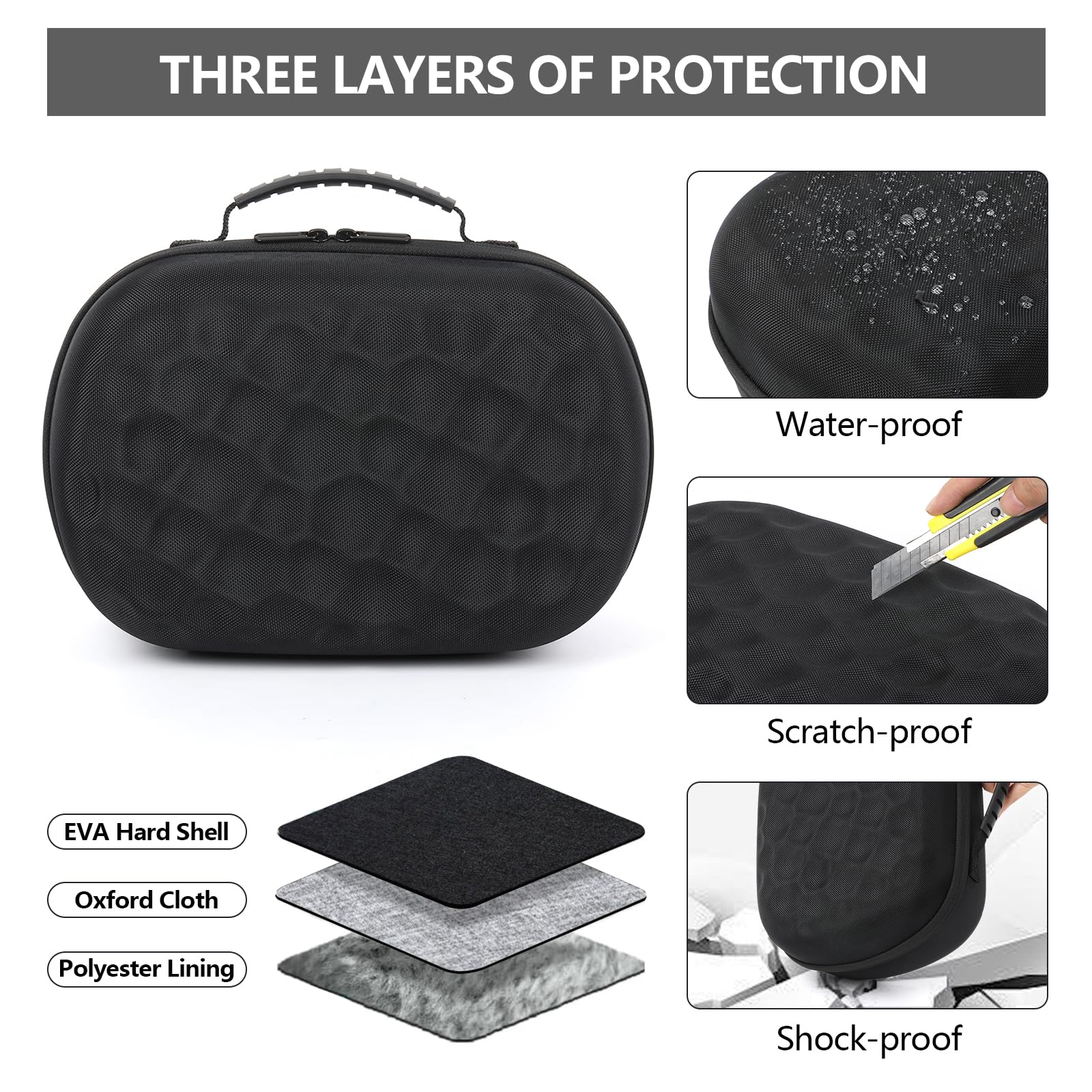 Foto 4 | Funda De Transporte Growalleter Para Auriculares Meta Quest 3s/quest 3 - Venta Internacional.