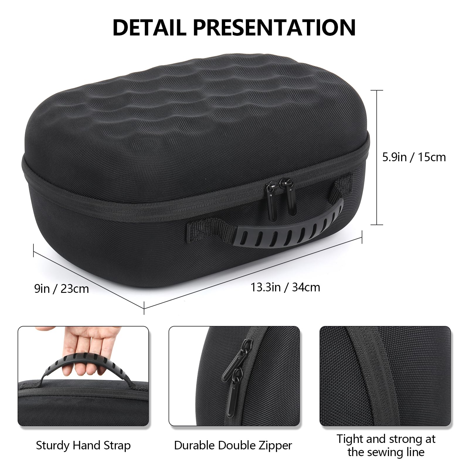 Foto 6 | Funda De Transporte Growalleter Para Auriculares Meta Quest 3s/quest 3 - Venta Internacional.