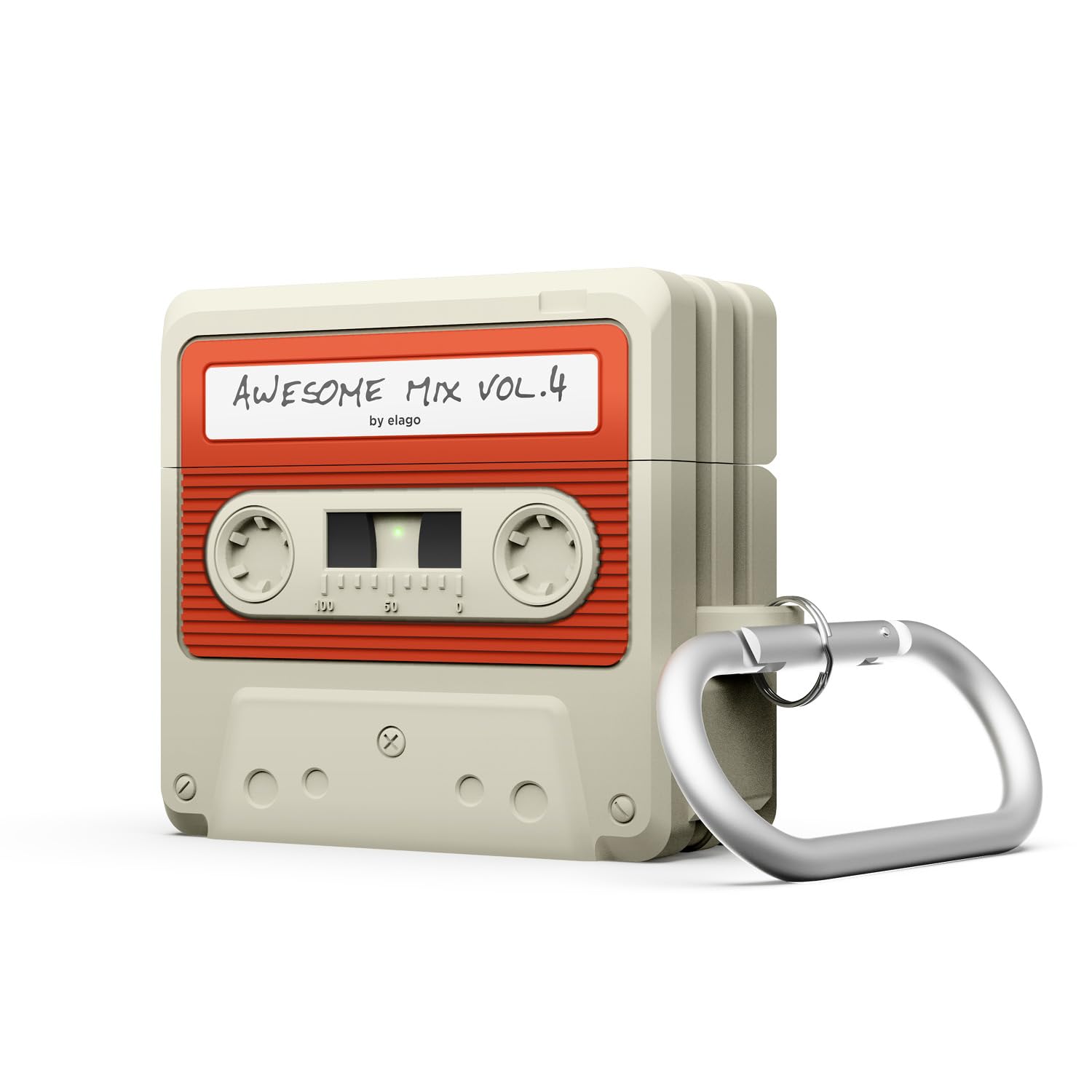 Funda Con Cinta Adhesiva Elago Compatible Con Airpods 4 Con Mosquetón - Venta Internacional.