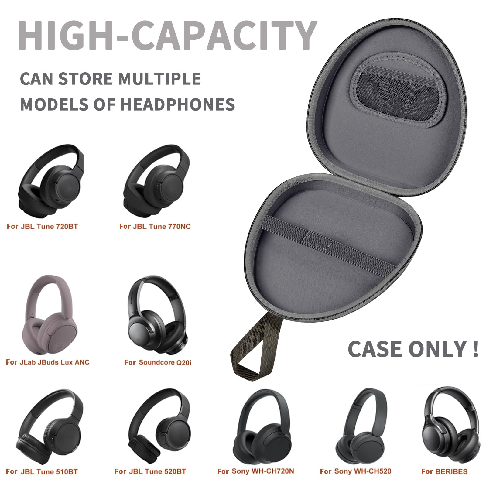 Foto 3 pulgar | Funda Universal Gwcase Para Auriculares Jlab Jbl Sony Soundcore - Venta Internacional.