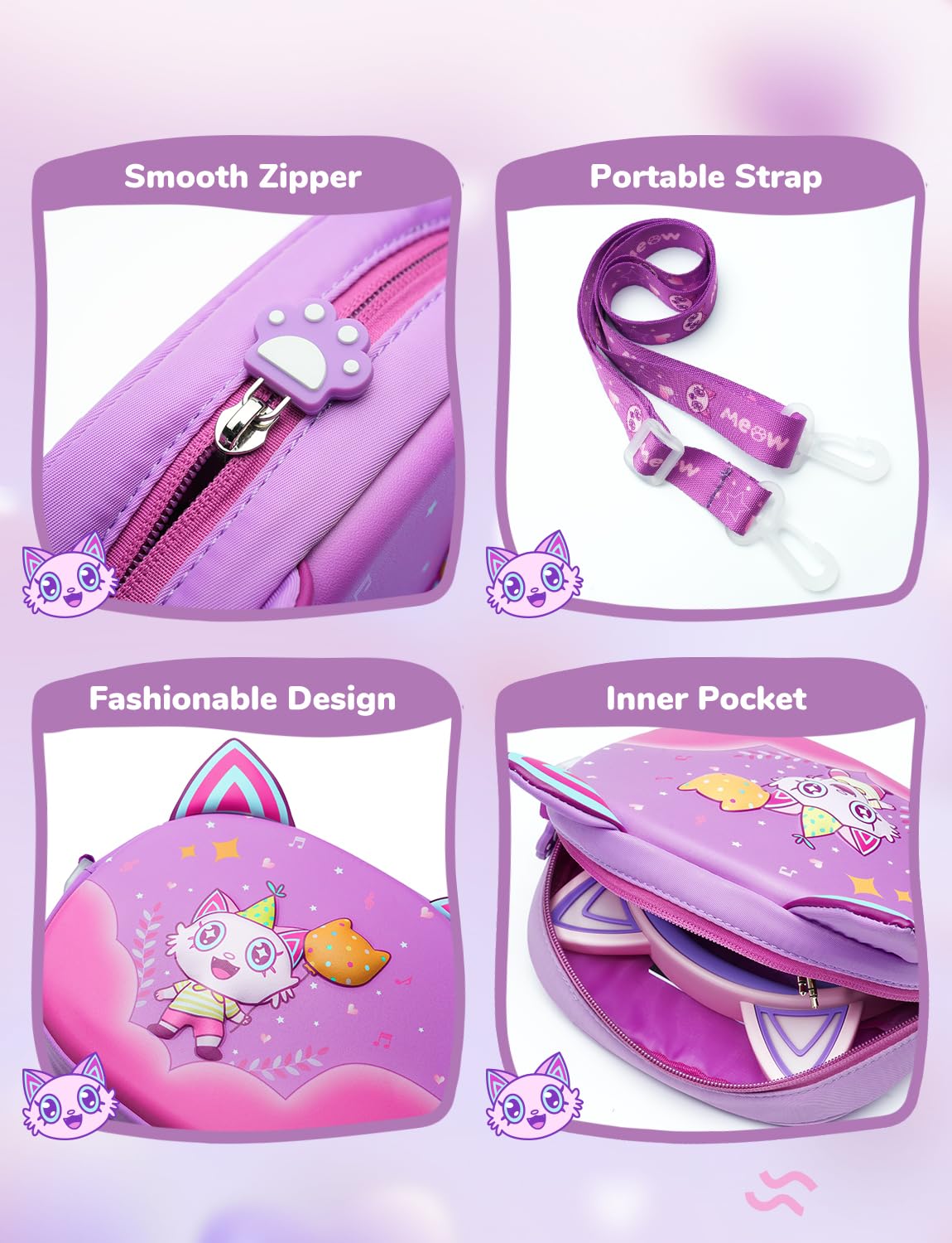 Foto 4 pulgar | Funda De Viaje Para Auriculares Iclever Hs19/bth12/bth13 Para Niños - Venta Internacional.