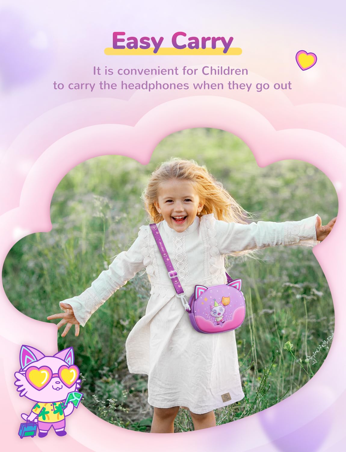 Foto 5 pulgar | Funda De Viaje Para Auriculares Iclever Hs19/bth12/bth13 Para Niños - Venta Internacional.