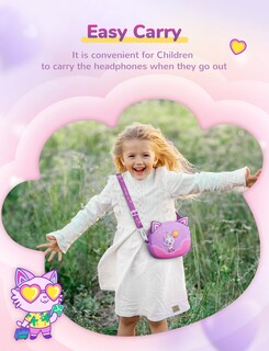 Foto 4 | Funda De Viaje Para Auriculares Iclever Hs19/bth12/bth13 Para Niños - Venta Internacional.